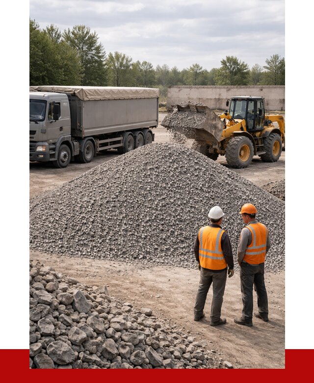 Гранитный щебень фракция 5-20 в Советской Гавани от 4363 руб | ПРОНЕРУДСвс