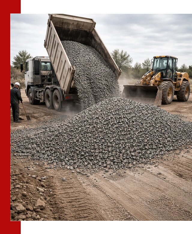 Гранитный щебень фракция 10-20 с доставкой в Советской Гавани
