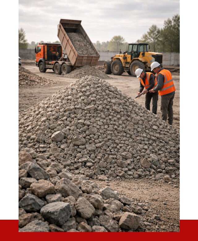 Гранитный щебень фракция 40-70 в Советской Гавани от 2597 руб ПРОНЕРУДСвс