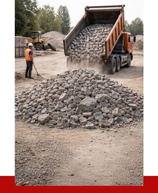 Гранитный щебень фракция 70-150 в Советской Гавани от 1714 | ПРОНЕРУДСвс