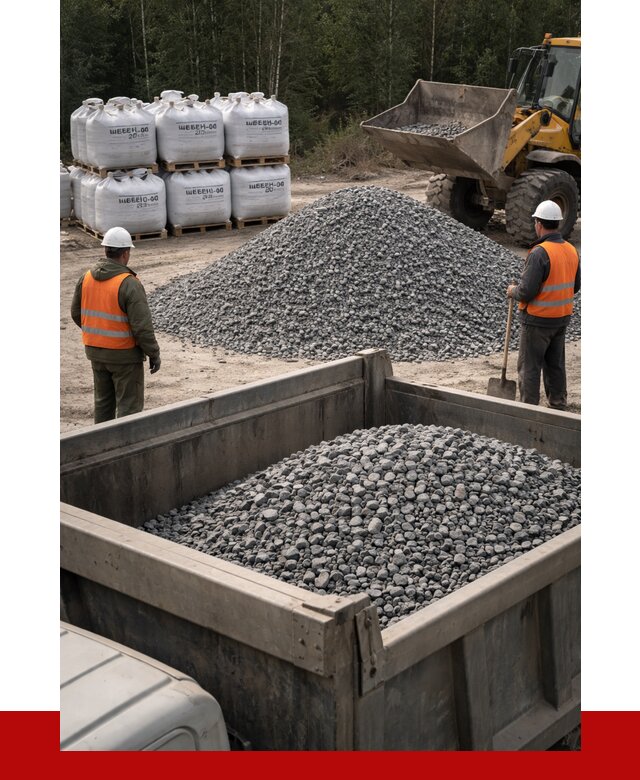 Щебень габбро диабаз 20-40 в Советской Гавани от 3532 руб. | ПРОНЕРУДСвс