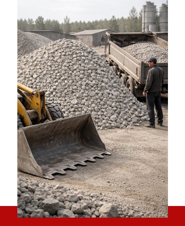 Известняковый щебень фракция 40-70 в Советской Гавани от 4363 р. | ПРОНЕРУДСвс