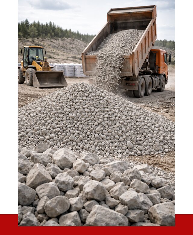 Доломитовый щебень фр. 20-40 в Советской Гавани от 4363 р. | ПРОНЕРУДСвс