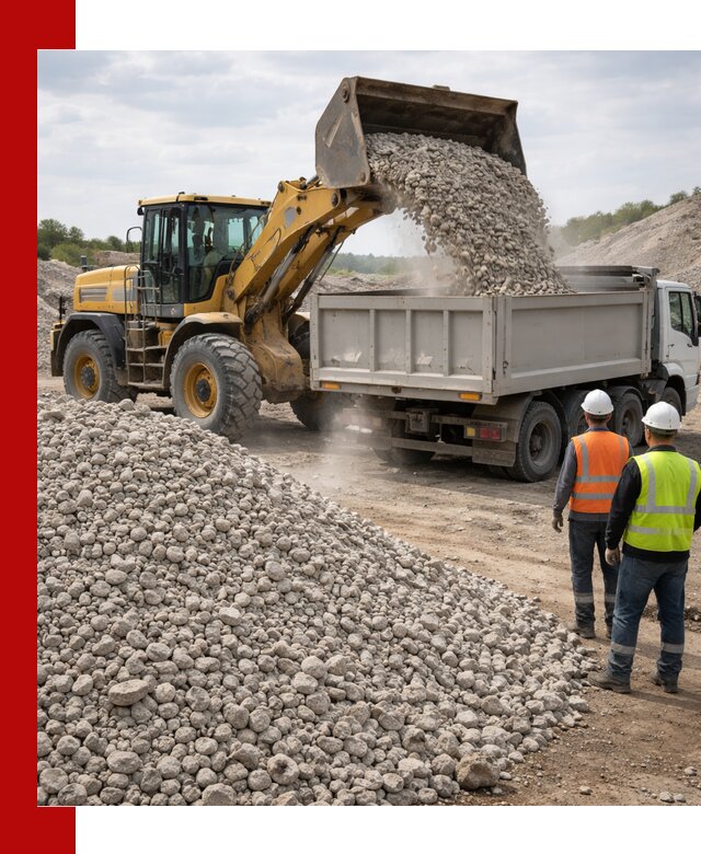 Доломитовый щебень фракция 40–71 доставка и продажа в Советской Гавани