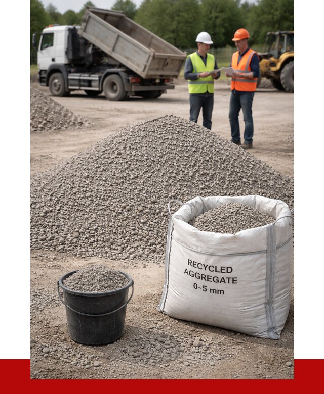 Вторичный щебень фракция 0-5 в Советской Гавани от 1662 р. ПРОНЕРУДСвс