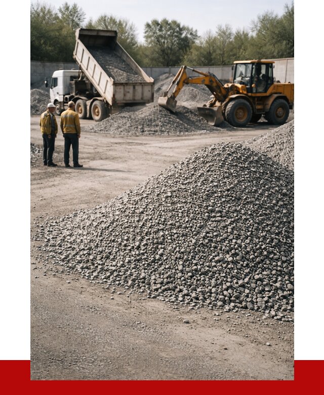Вторичный щебень фр. 5-20 в Советской Гавани от 1662 р. - ПРОНЕРУДСвс