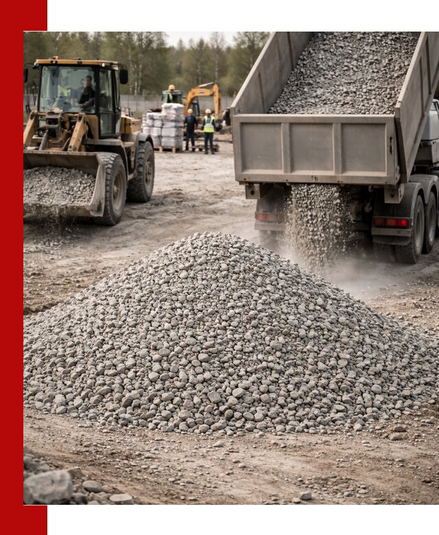 Вторичный щебень фракции 5-20 в Советской Гавани — доставка и продажа крупнотоннажно