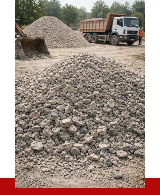 Вторичный щебень фракция 20-40 в Советской Гавани от 2286 р ПРОНЕРУДСвс