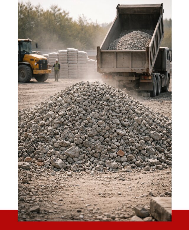 Вторичный щебень фракция 70-150 в Советской Гавани от 1454 р. | ПРОНЕРУДСвс