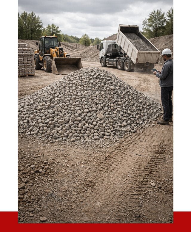 Купить бетонный щебень в Советской Гавани, от 3324 р. ПРОНЕРУДСвс