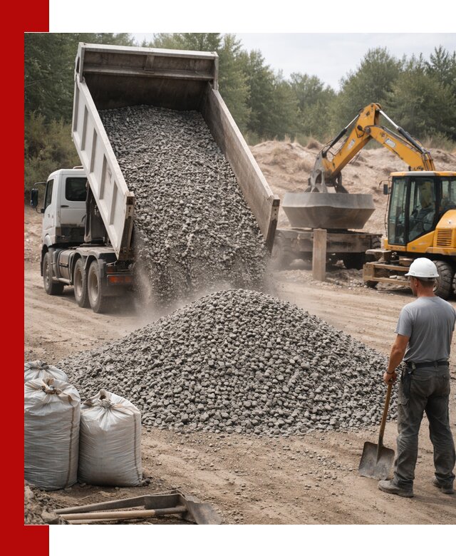 Доставка и продажа бетонного щебня в Советской Гавани