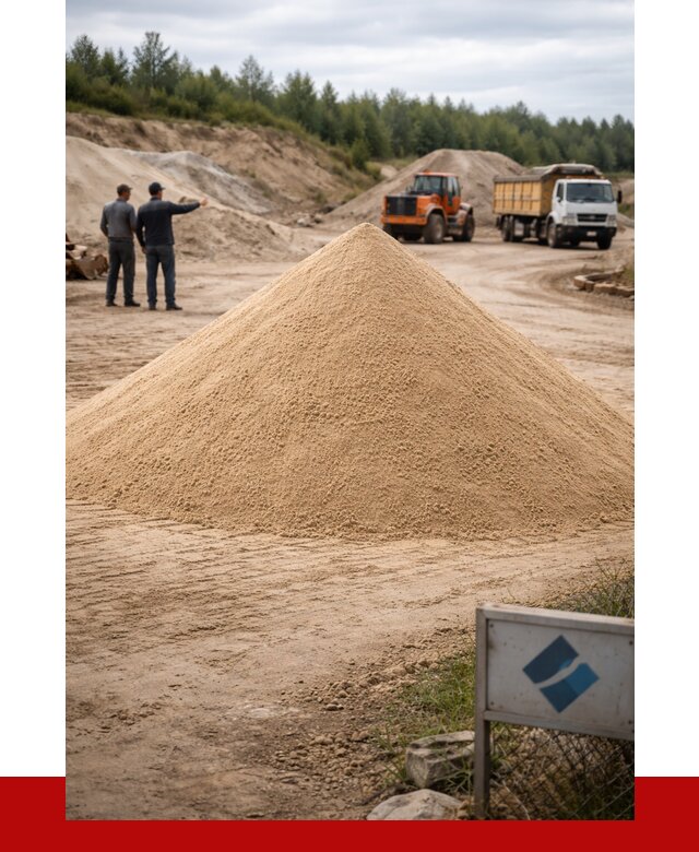 Карьерный песок навалом в Советской Гавани от 1870 р. | ПРОНЕРУДСвс