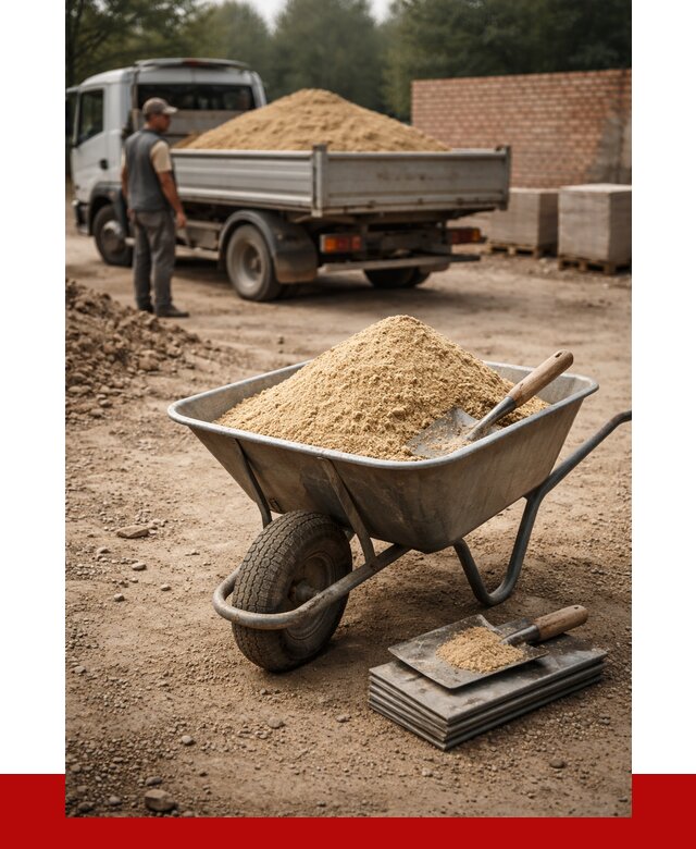 Песок для кладки в Советской Гавани с доставкой от 2286 р. | ПРОНЕРУДСвс