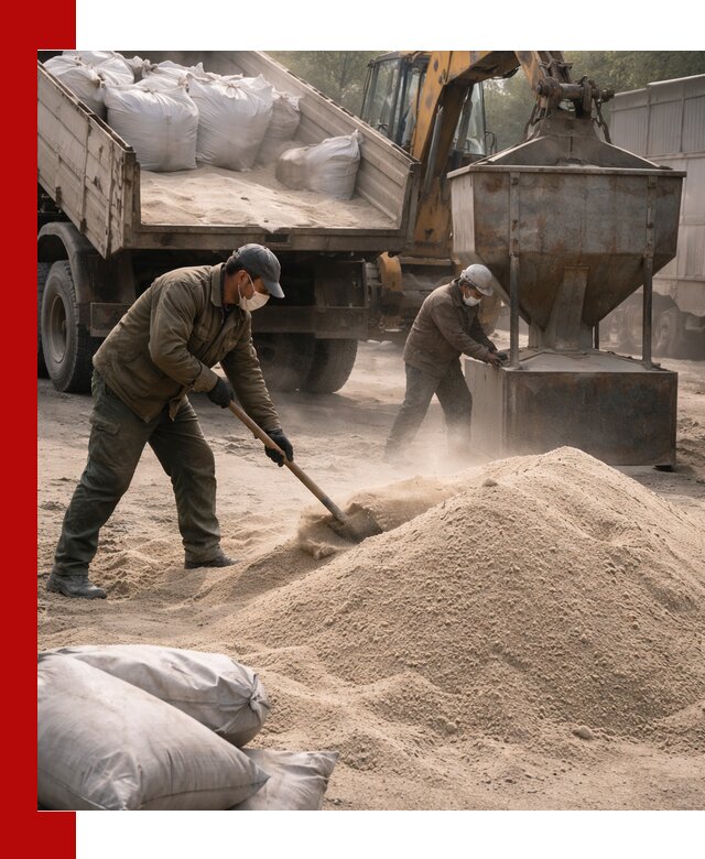 Кварцевый песок для пескоструя в Советской Гавани — доставка и качество