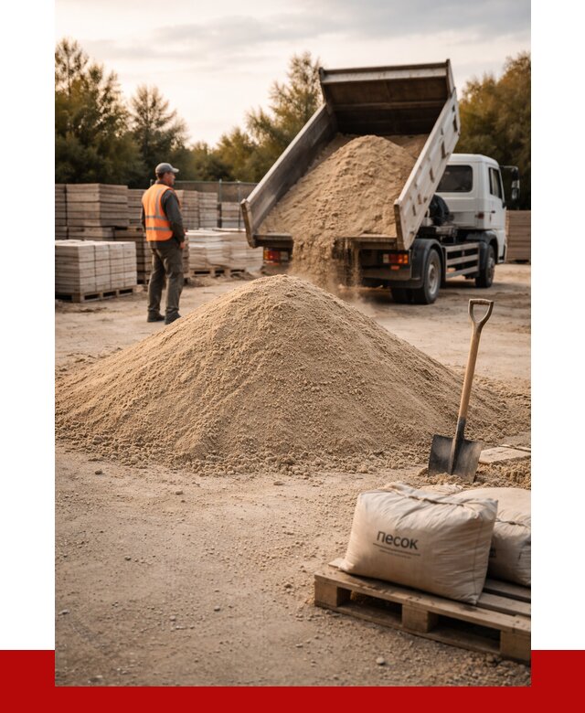 Купить сухой песок в Советской Гавани с доставкой от 2493 р. | ПРОНЕРУДСвс