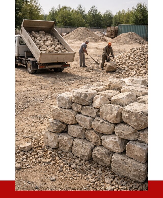 Бутовый камень известняковый в Советской Гавани от 4363 р. | ПРОНЕРУДСвс