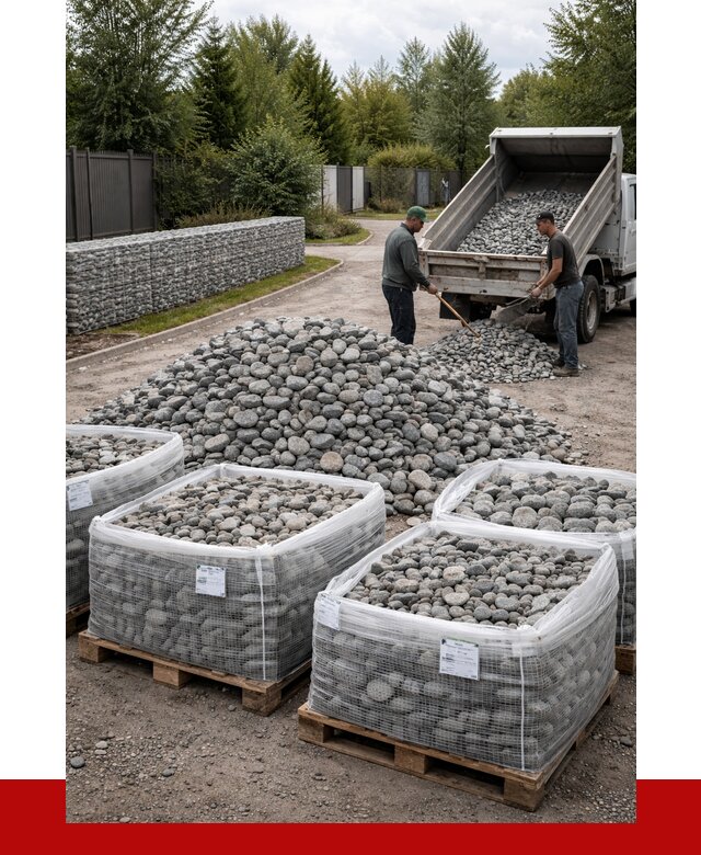 Камень для габионов в Советской Гавани от 4363 р. за куб | ПРОНЕРУДСвс