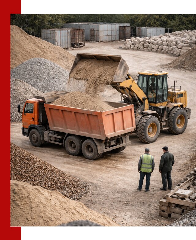 Доставка сыпучих смесей и смесей для стройки в Советской Гавани