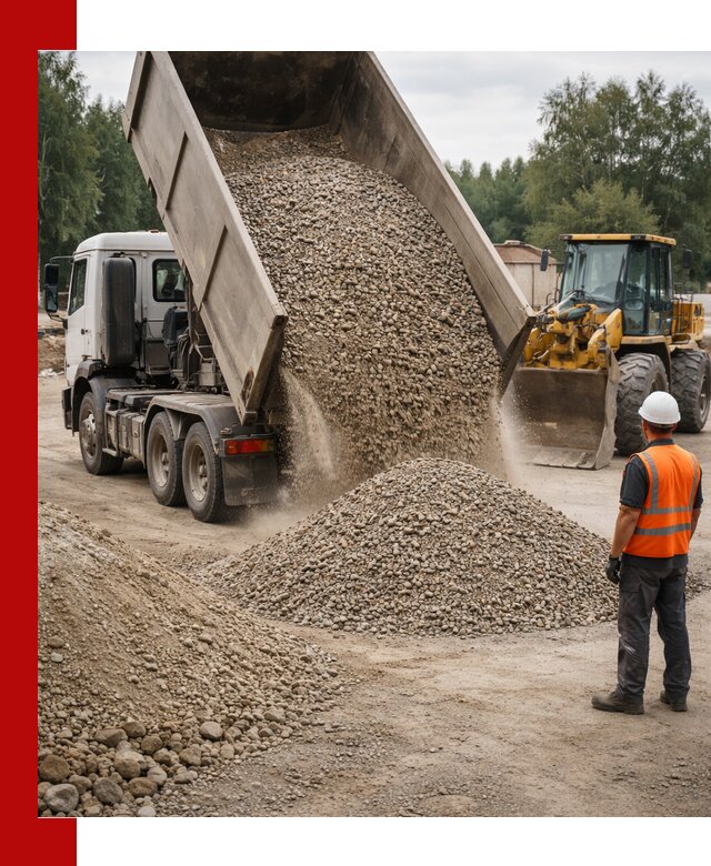 Доставка щпс в Советской Гавани — щебеночно-песчаная смесь под заборы и дорожки