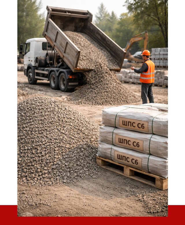 ЩПС С6 в Советской Гавани с доставкой от 2286 р. за куб | ПРОНЕРУДСвс