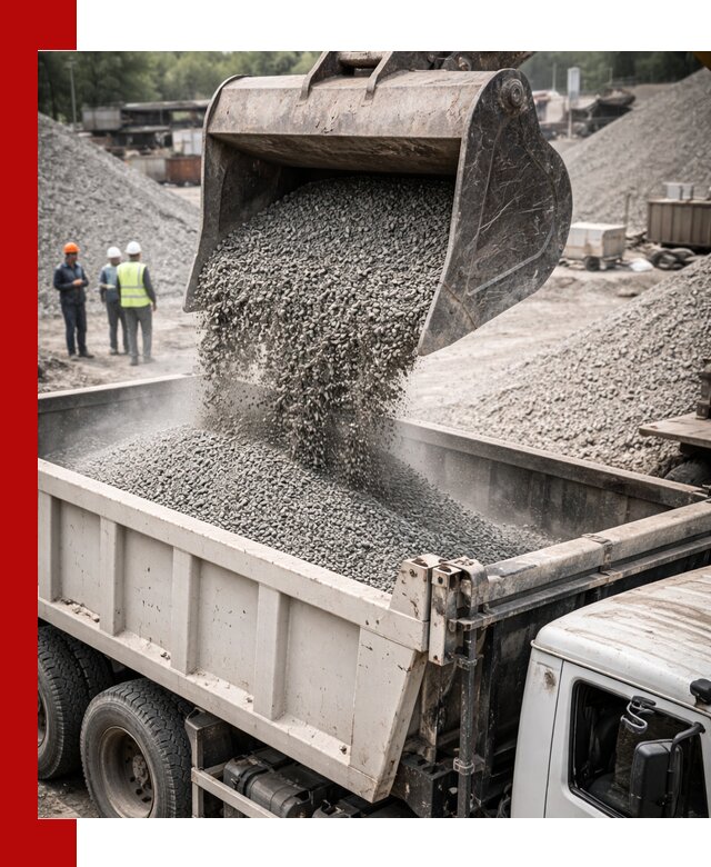 Отсев и крошка для строительства и дорожных работ в Советской Гавани