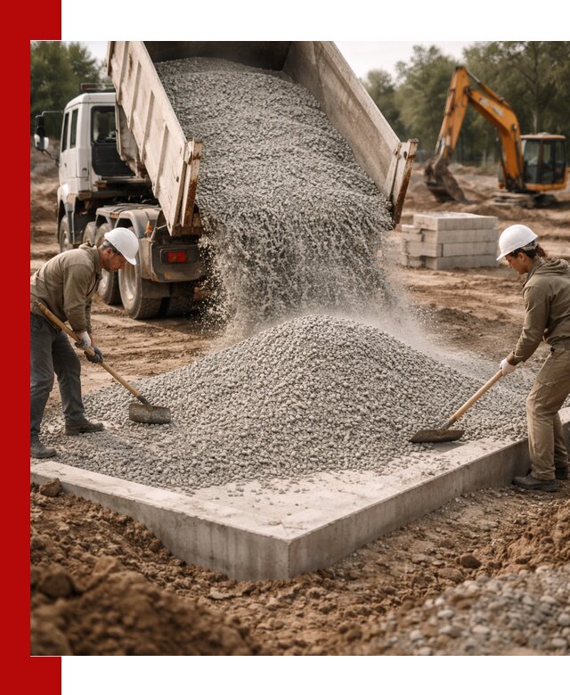 Доставка и продажа отсева для бетона в Советской Гавани