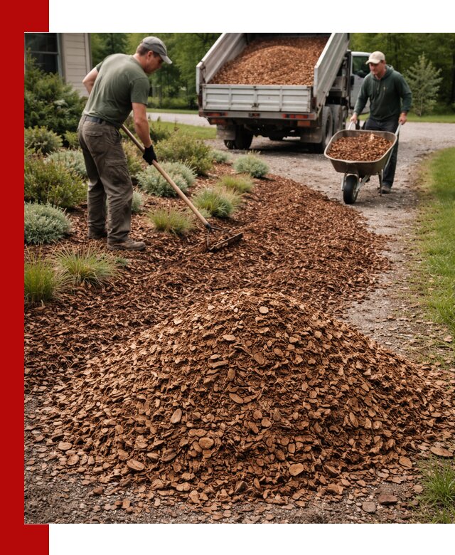 Крошка для мульчирования с доставкой в Советской Гавани