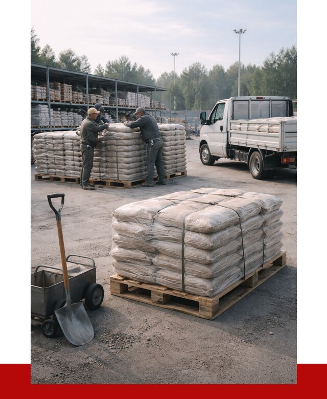 Керамзит в мешках с доставкой в Советской Гавани от 4675 р. | ПРОНЕРУДСвс