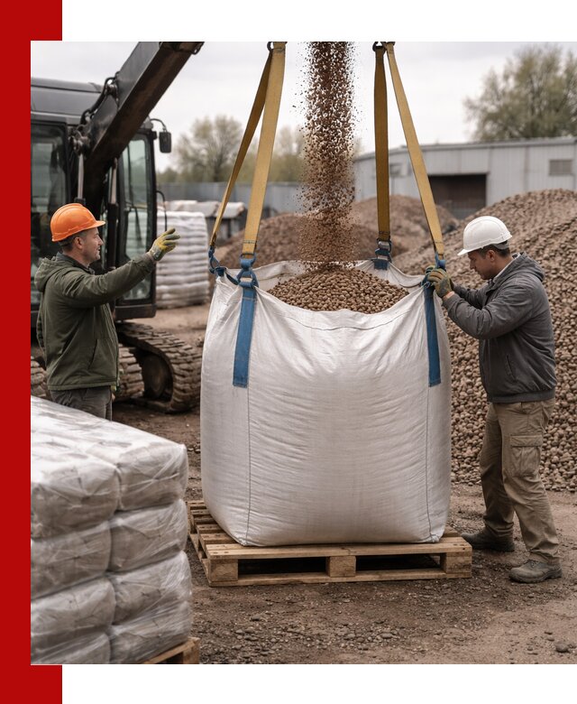 Керамзит в биг-бегах с доставкой в Советской Гавани