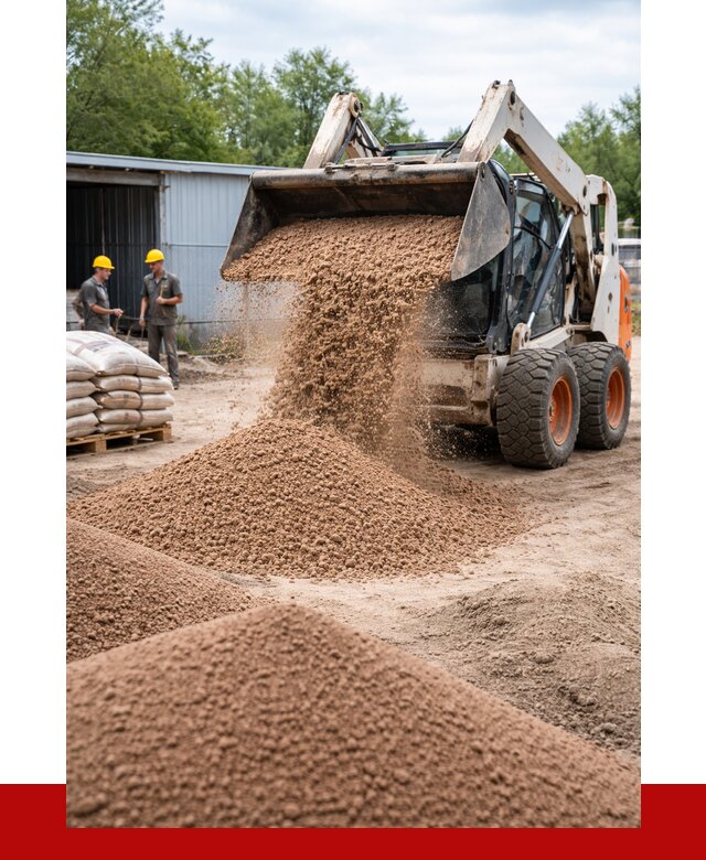 Керамзитовый песок в Советской Гавани с доставкой от 4675 р. | ПРОНЕРУДСвс