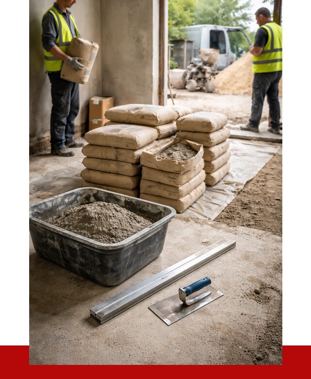 Купить сухую смесь для стяжки в Советской Гавани от 4675 р. | ПРОНЕРУДСвс