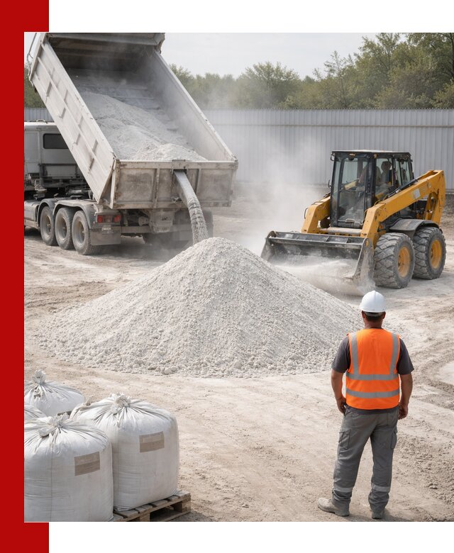 Доставка и продажа известняковой муки в Советской Гавани