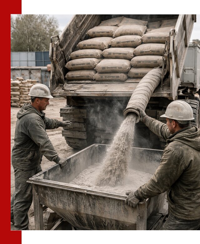 Доставка цемента М400 в Советской Гавани оптом и в розницу