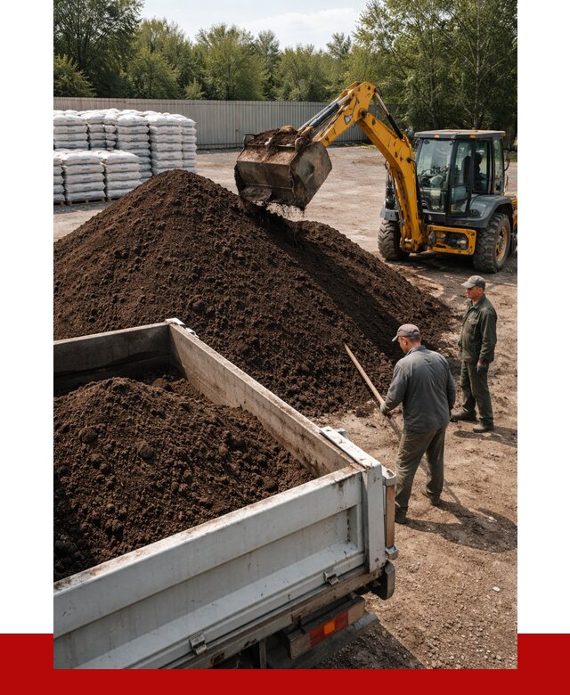 Растительный грунт с доставкой в Советской Гавани от 3324 р. | ПРОНЕРУДСвс