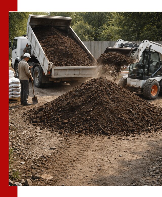 Доставка растительного грунта в Советской Гавани от производителя оптом и в розницу