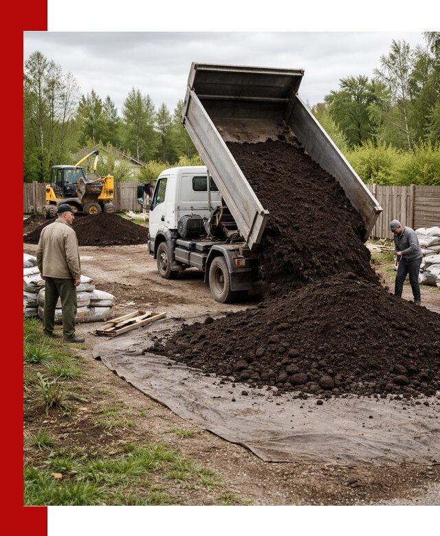 Доставка качественного почвогрунта в Советской Гавани оптом и в розницу
