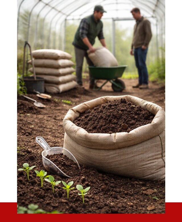 Грунт для теплицы в Советской Гавани с доставкой от 1558 р. | ПРОНЕРУДСвс
