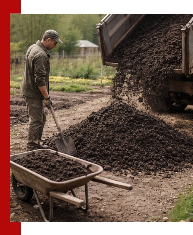 Доставка качественной земли для огорода в Советской Гавани
