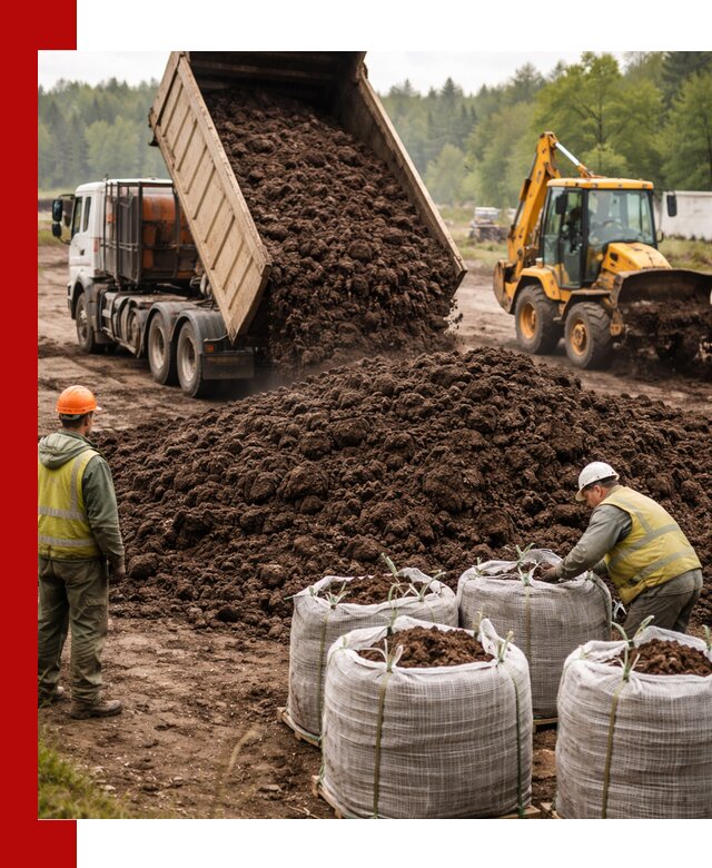 Доставка нейтрального торфа в Советской Гавани оптом и в розницу