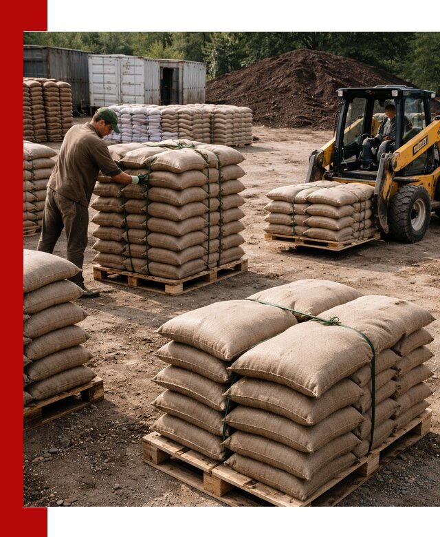 Доставка торфа в мешках по выгодным ценам в Советской Гавани