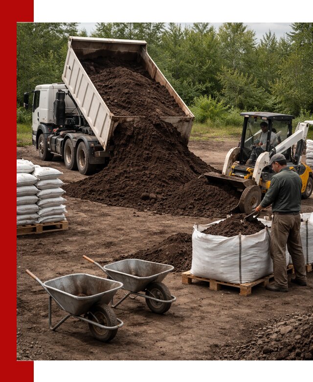 Доставка и продажа торфогрунта в Советской Гавани оптом и в розницу