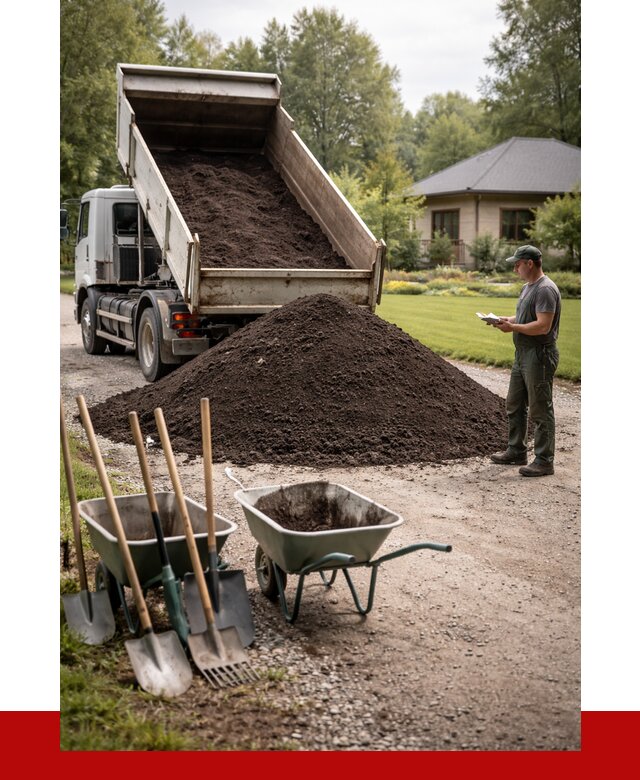 Купить чернозем с доставкой в Советской Гавани от 1870 р. | ПРОНЕРУДСвс