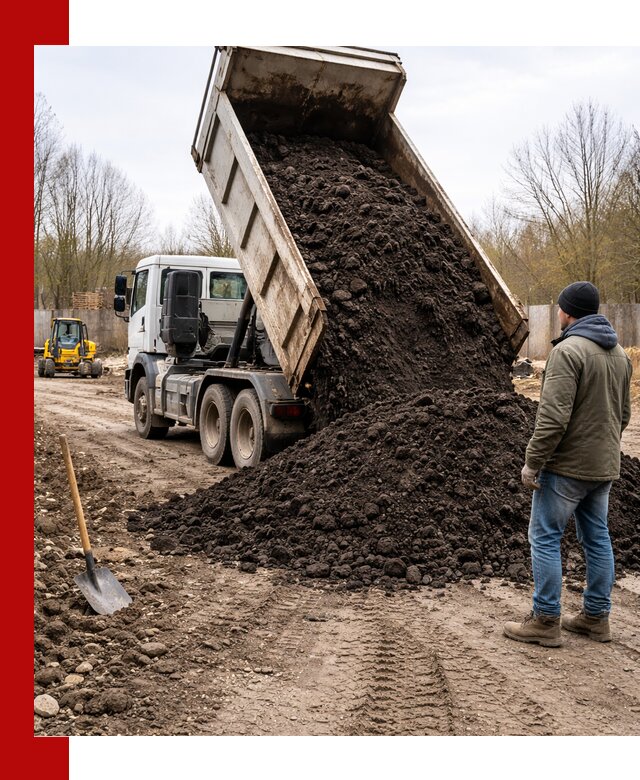 Доставка чернозема навалом в Советской Гавани быстро и выгодно