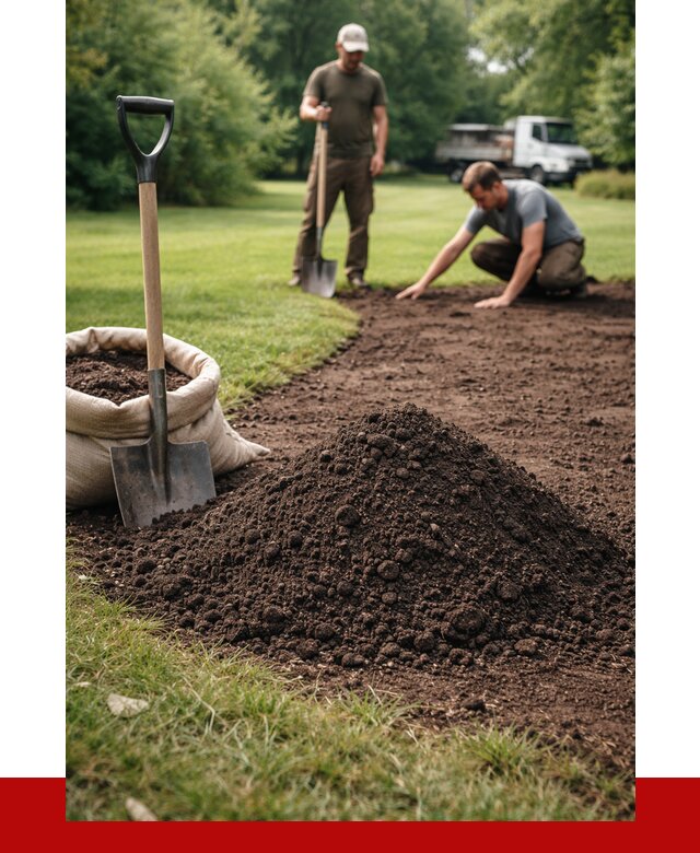 Купить чернозем для газона в Советской Гавани от 4363 р. | ПРОНЕРУДСвс