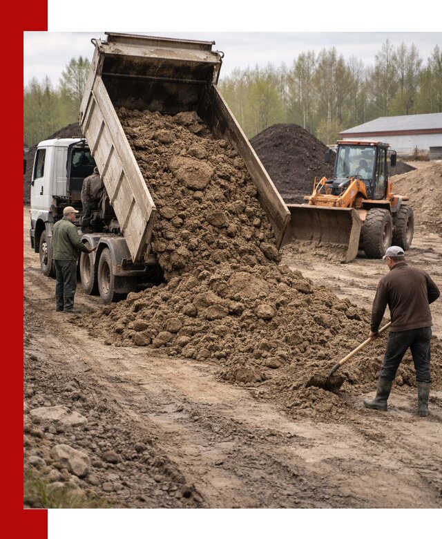 Доставка глин и суглинков в Советской Гавани оптом и вкрай