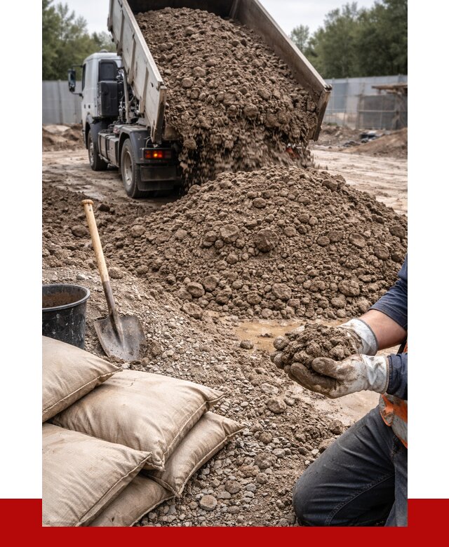 Купить глина для засыпки в Советской Гавани от 1247 р. за куб | ПРОНЕРУДСвс