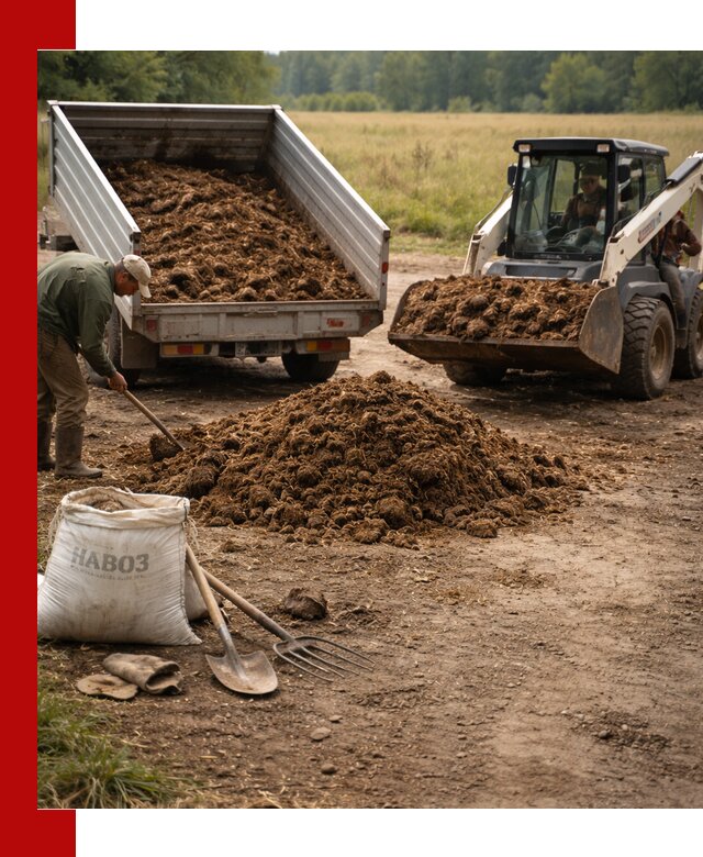 Доставка конского навоза в Советской Гавани с разгрузкой и доставкой на объект