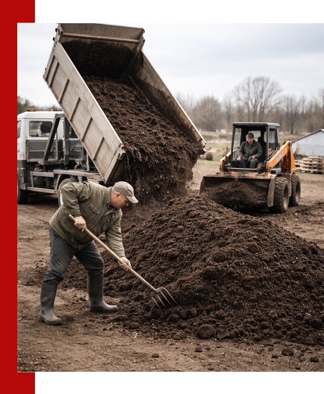 Доставка и продажа перегноя в Советской Гавани быстро и дешево