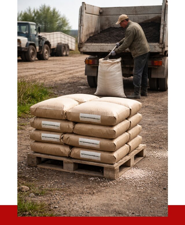 Купить нитроаммофоска в Советской Гавани от 4363 р. за куб | ПРОНЕРУДСвс