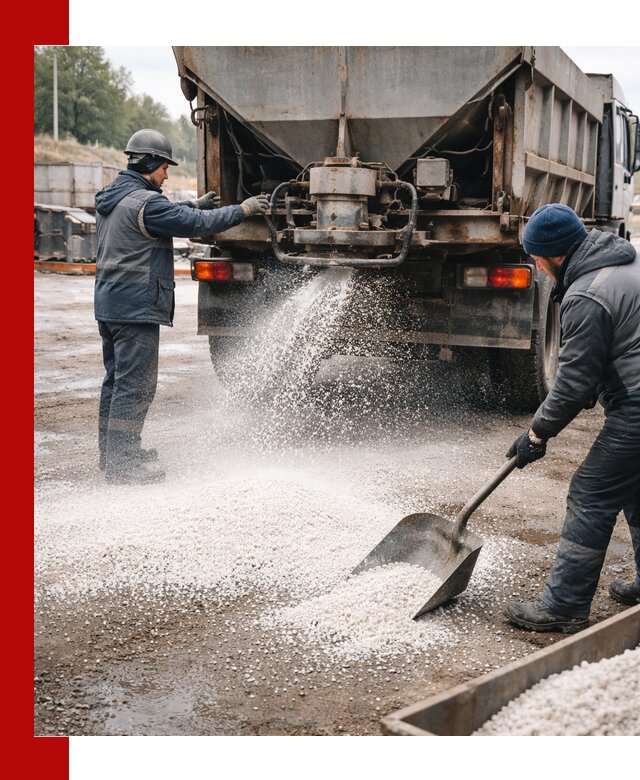 Доставка и продажа хлористого кальция в Советской Гавани